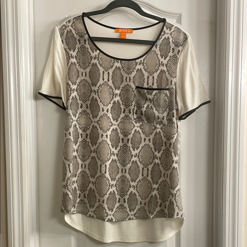 Snake Print Women's Top